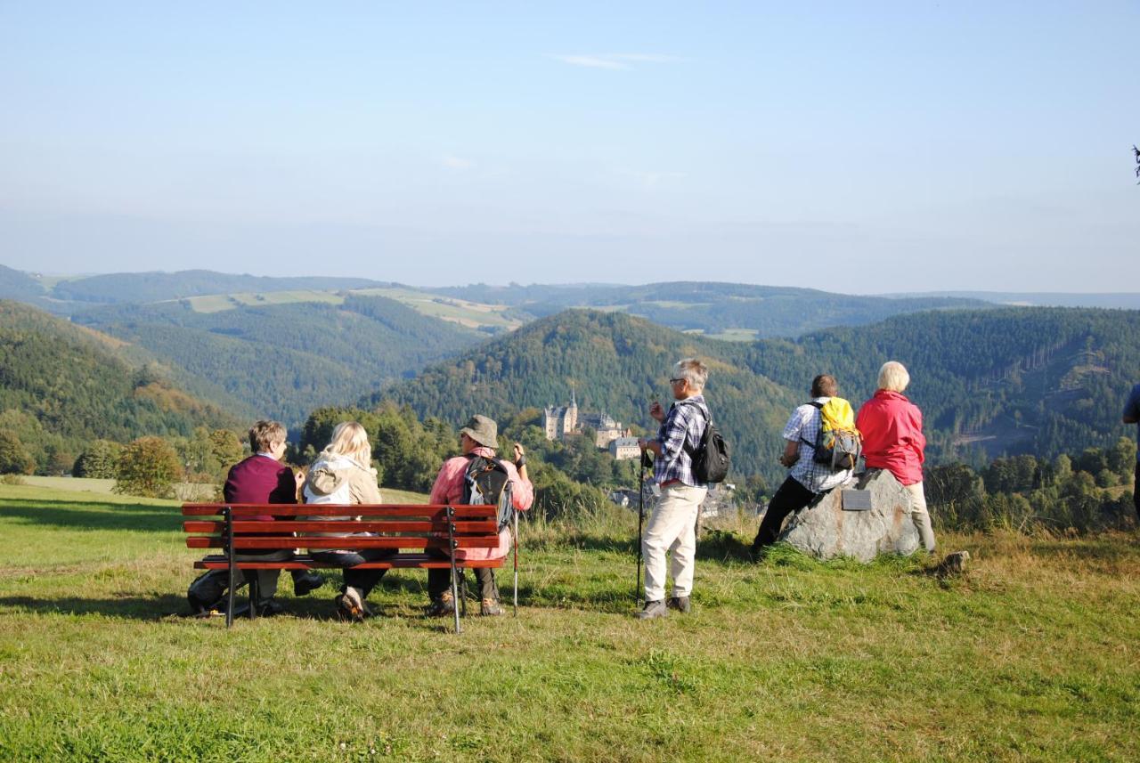 Ferienwohnung Haus Am Sommerberg Ludwigsstadt Esterno foto